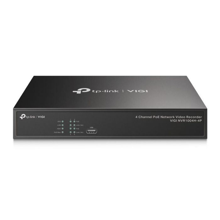TP-Link Vigi 4 Channel Poe+ Network Video Recorder - W128303026