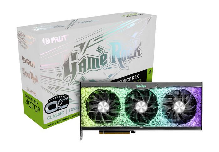Palit Rtx4070 Ti Game Rock, 12Gb Gddr6X Nvidia Geforce Rtx 4070 Ti - W128303050