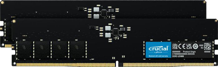 Crucial Memory Module 64 Gb 2 X 32 Gb Ddr5 5200 Mhz Ecc - W128303063