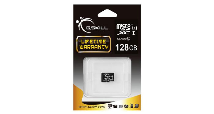 G.Skill Memory Card 128 Gb Microsdxc Uhs-I Class 10 - W128303313