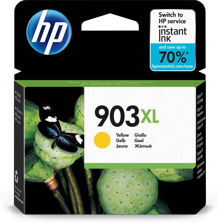HP 903Xl High Yield Yellow Original Ink Cartridge - W128261639