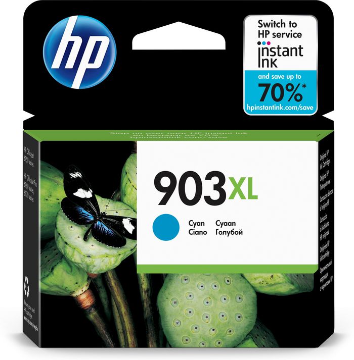 HP 903Xl High Yield Cyan Original Ink Cartridge - W128263288