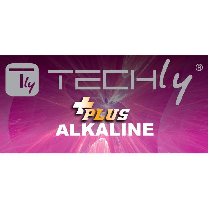 Techly AAA ALKALINE PLUS BATTERIES LR03 4PCS - W128318773