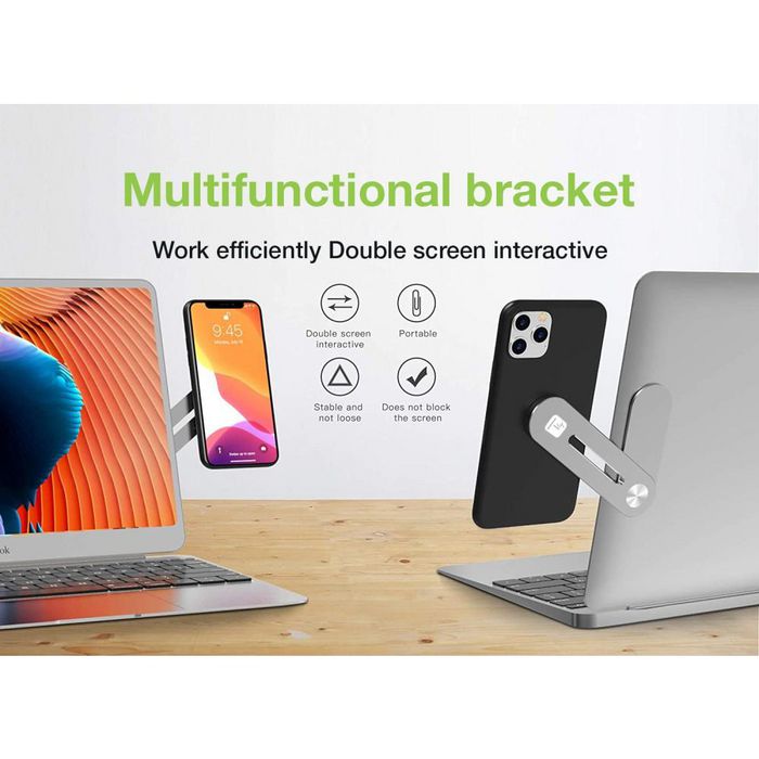 Techly MAGNETIC SMARTPHONE CLIP FOR NOTEBOOK - W128319466
