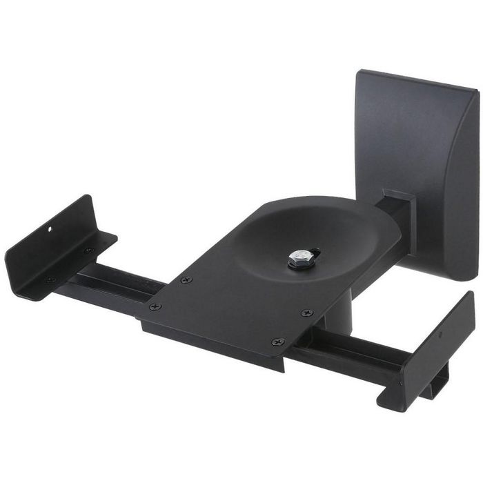 Techly PAIR SPEAKERS WALL BRACKETS UP TO 25KG BLACK - W128318998