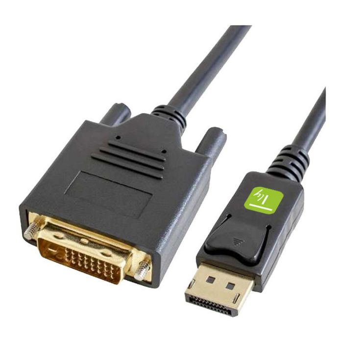 Techly DISPLAYPORT CABLE MALE TO DVI-D (24+1) MALE - 2M - W128319106