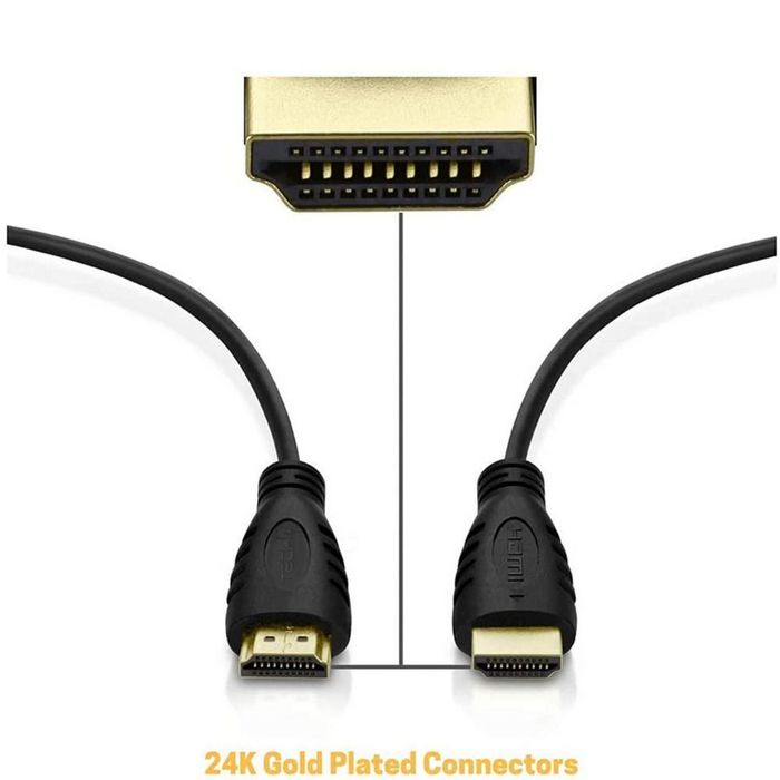 Techly HDMI 2.0 CABLE TYPE A MALE TO TYPE A MALE - 2M - W128319149