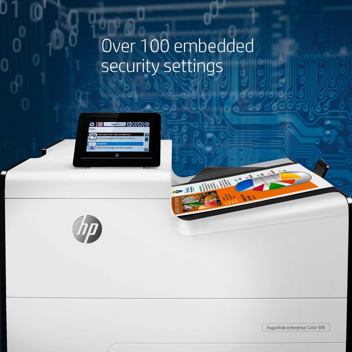 HP PageWide Enterprise 556dn - W124355041