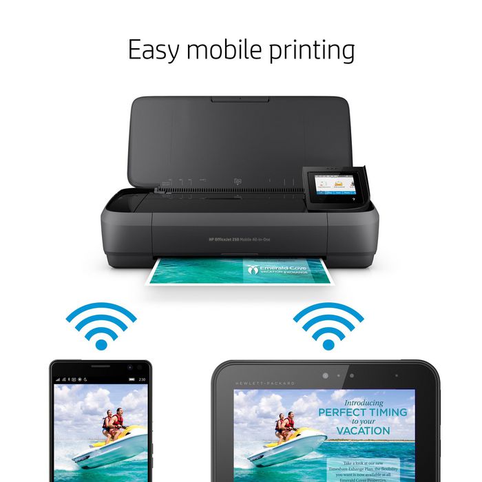 HP OfficeJet 250 Mobile All-in-One Printer - W125656998