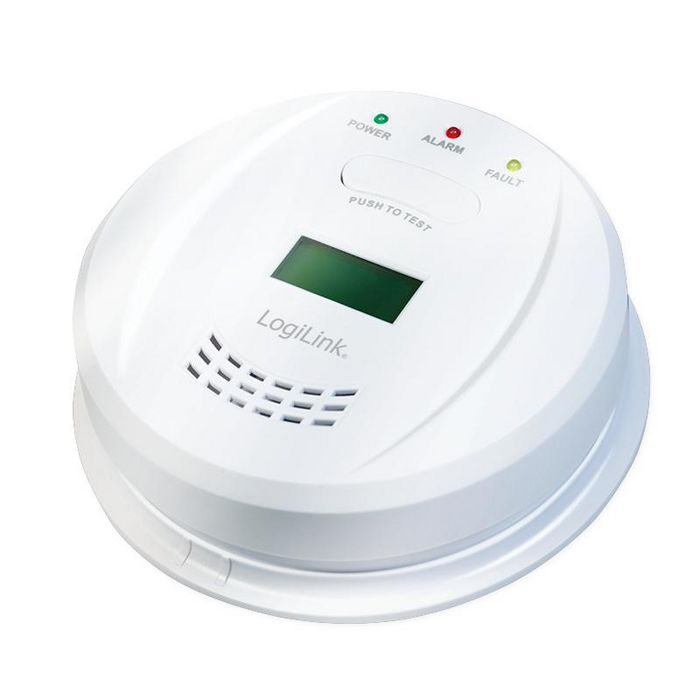 LogiLink CARBON MONOXIDE DETECTOR CO2 WITH LCD - W128321507