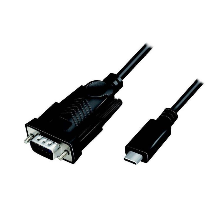 LogiLink USB ADAPTER, USB 2.0 USB-C M TO DB 9P M, 1.2M W11 - W128321549