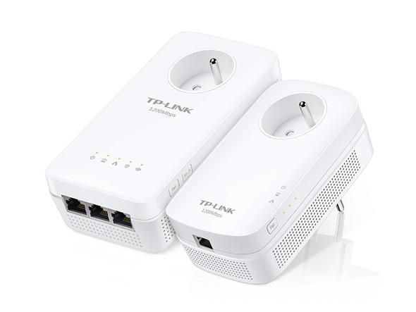 TP-Link Tl-Wpa8635P Kit 1200 Mbit/S Ethernet Lan Wi-Fi White 2 Pc(S) - W128348052