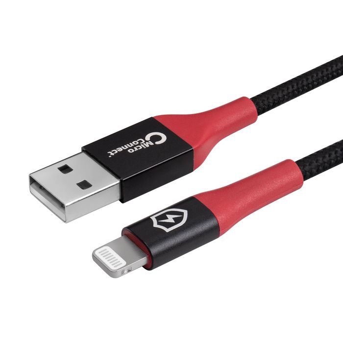 MicroConnect Safe Charge USB-A to Lightning Data Blocker cable 1.5m - W127378927