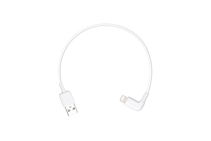 DJI Usb Cable 0.26 M Usb A Lightning White - W128325809