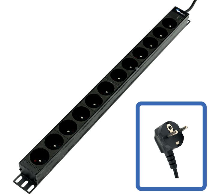 Lanview by Logon 12 way without switch Vertical Mounting - W128318529