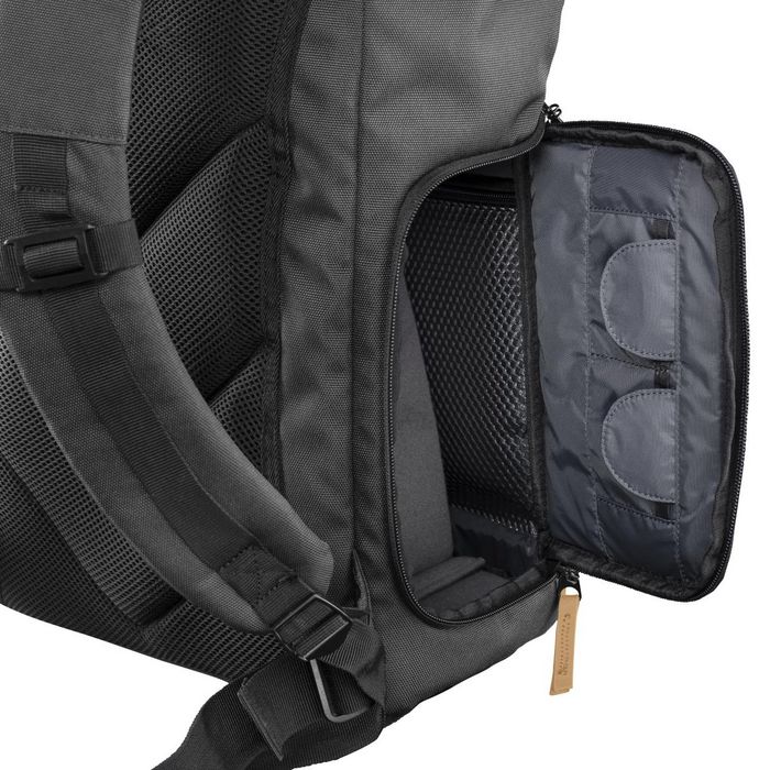Mantona Luis Retro Backpack Black - W128328052