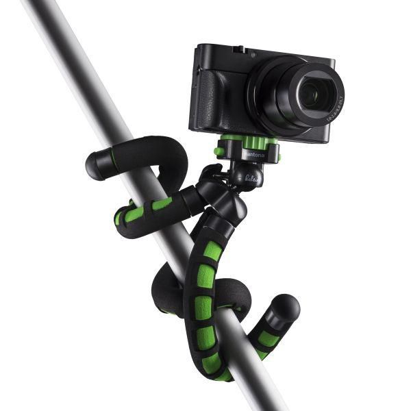 Mantona Tripod Smartphone/Digital Camera 3 Leg(S) Black, Green - W128328055
