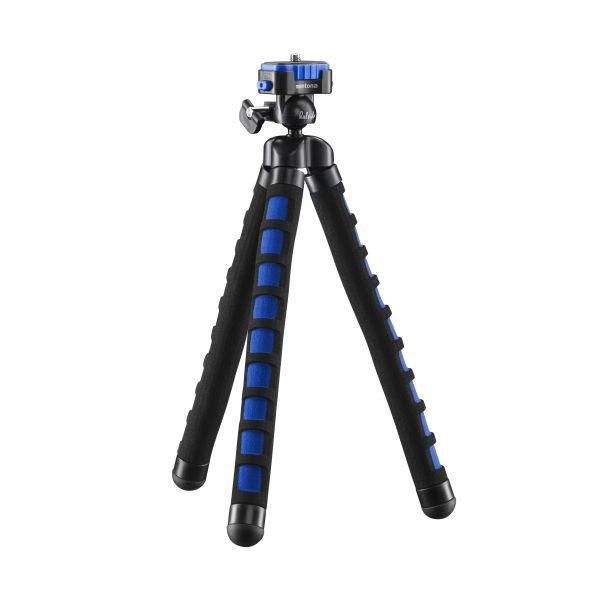 Mantona Tripod Digital/Film Cameras 3 Leg(S) Black, Blue - W128328054