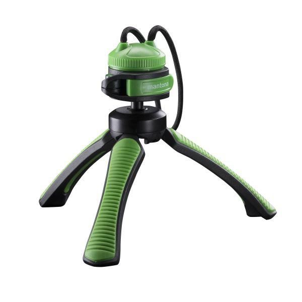 Mantona Tripod Smartphone/Digital Camera 3 Leg(S) Black, Green - W128328059