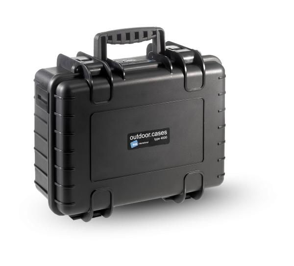 B&W 4000 Equipment Case Briefcase/Classic Case Black - W128329194