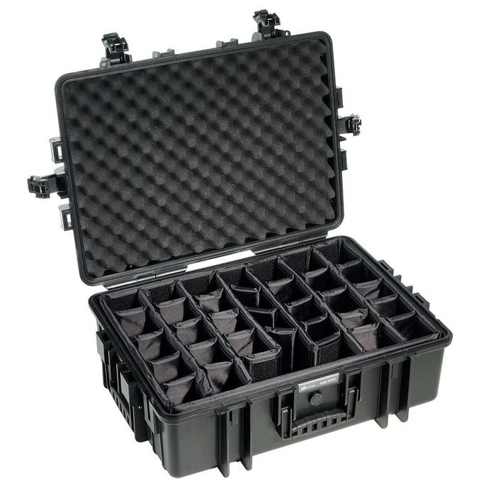 B&W Type 6500 Equipment Case Briefcase/Classic Case Black - W128329255