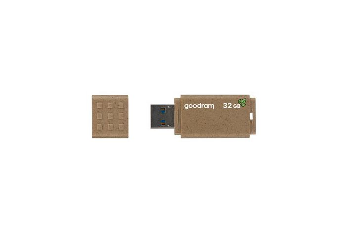 Goodram Ume3 Eco Friendly Usb Flash Drive 32 Gb Usb Type-A 3.2 Gen 1 (3.1 Gen 1) Brown - W128329911