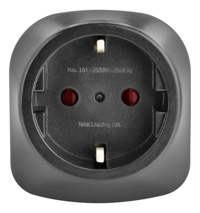ANSMANN Power Plug Adapter Type I (Au) Type C (Europlug) Black - W128329089