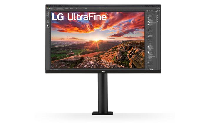 LG Ultrafine Ergo 68.6 Cm (27") 3840 X 2160 Pixels 4K Ultra Hd Led Black - W128329152