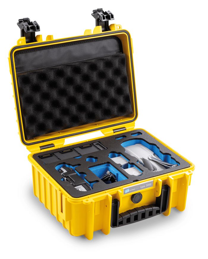 B&W Camera Drone Case Bag Case Yellow Polypropylene (Pp) - W128329168