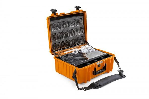 B&W Type 6000 Equipment Case Briefcase/Classic Case Orange - W128329249