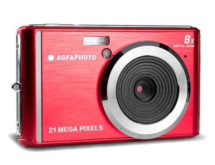 AgfaPhoto Compact Dc5200 Compact Camera 21 Mp Cmos 5616 X 3744 Pixels Red - W128329454