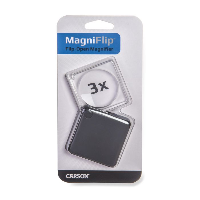 Carson Magniflip Magnifier 3X Black - W128329611