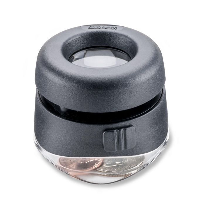 Carson Versalloupe Magnifier 10X Black - W128329716