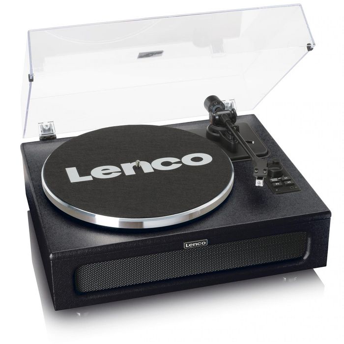 Lenco Audio Turntable Belt-Drive Audio Turntable Black - W128329724