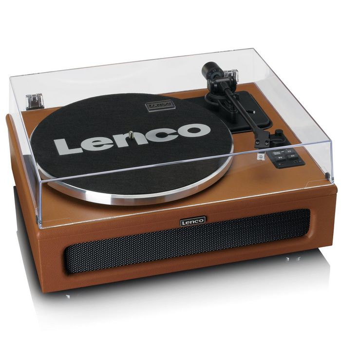Lenco Ls-430Bn Belt-Drive Audio Turntable Brown - W128329725