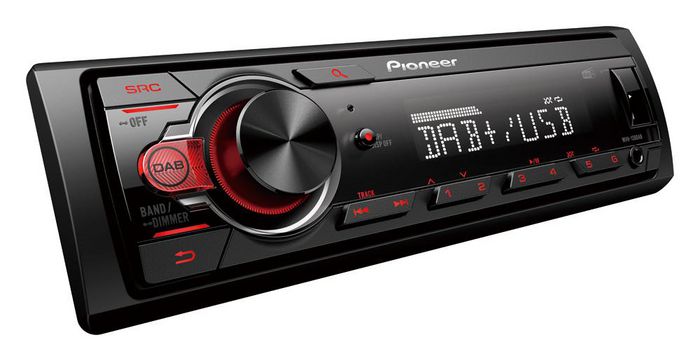Pioneer Car Media Receiver Black, Red 200 W - W128329765