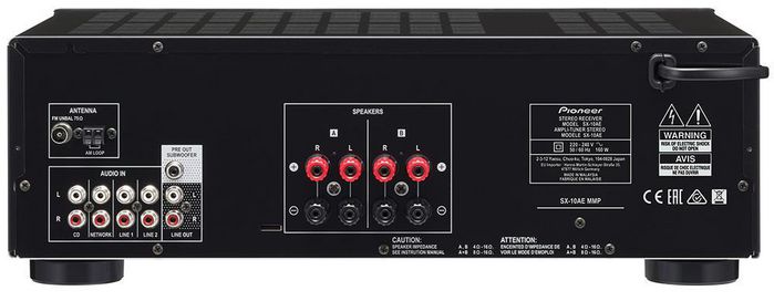 Pioneer Sx-10Ae 45 W 4.1 Channels Stereo Black - W128329858