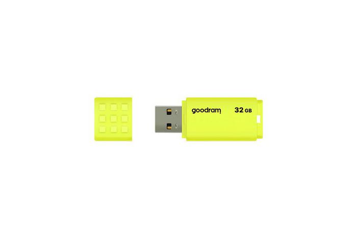 Goodram Ume2 Usb Flash Drive 32 Gb Usb Type-A 2.0 Yellow - W128329903