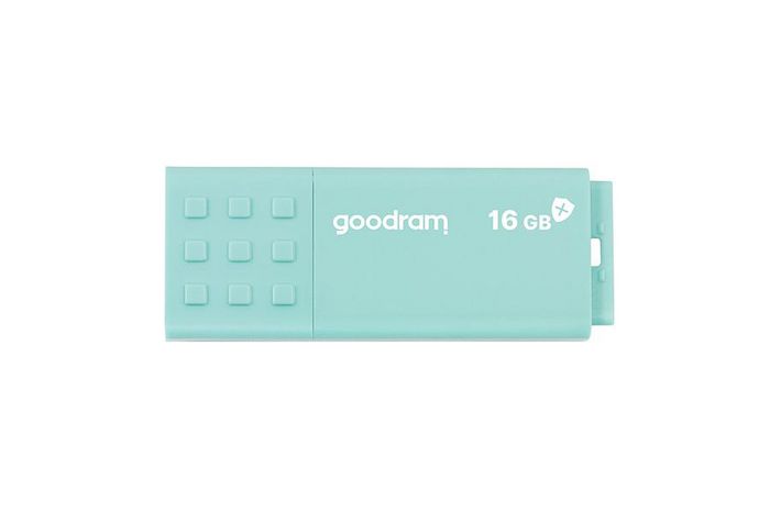 Goodram Usb 3.0 Ume3 Care Usb Flash Drive 16 Gb Usb Type-A 3.2 Gen 1 (3.1 Gen 1) Turquoise - W128329906
