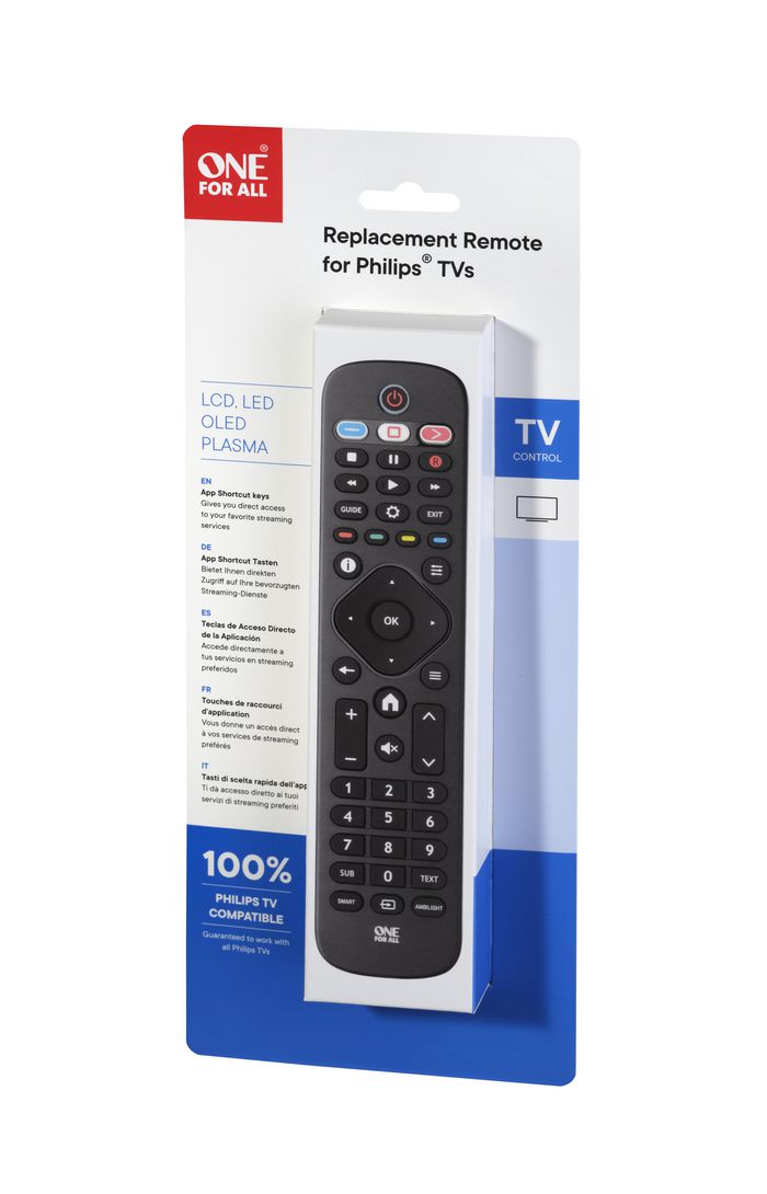One For All Tv Replacement Remotes Philips Tv Replacement Remote - W128329930