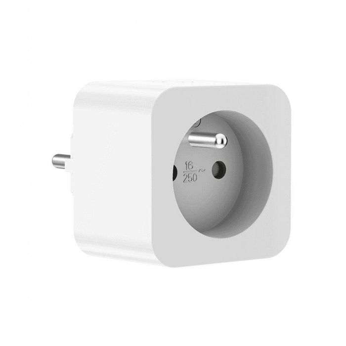 WOOX WIFI SMART PLUG FRENCH (PIN) WITH ENERGY MONITOR - W128319893