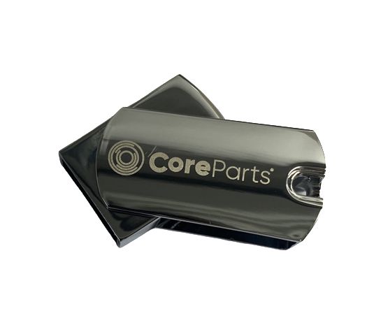 CoreParts 64GB USB 3.0 Flash Drive, With Swivel, Read/Write 100/20 mb/s White - W128335812