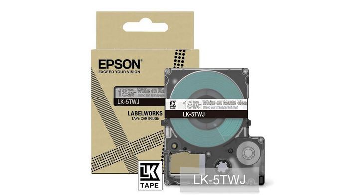 Epson Lk-5Twj Transparent, White - W128338461