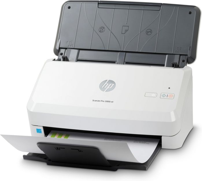 HP Scanjet Pro 3000 S4 Sheet-Fed Scanner 600 X 600 Dpi A4 Black, White - W128338166