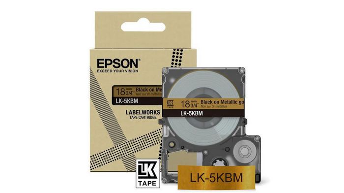 Epson Lk-5Kbm Black, Gold - W128338475