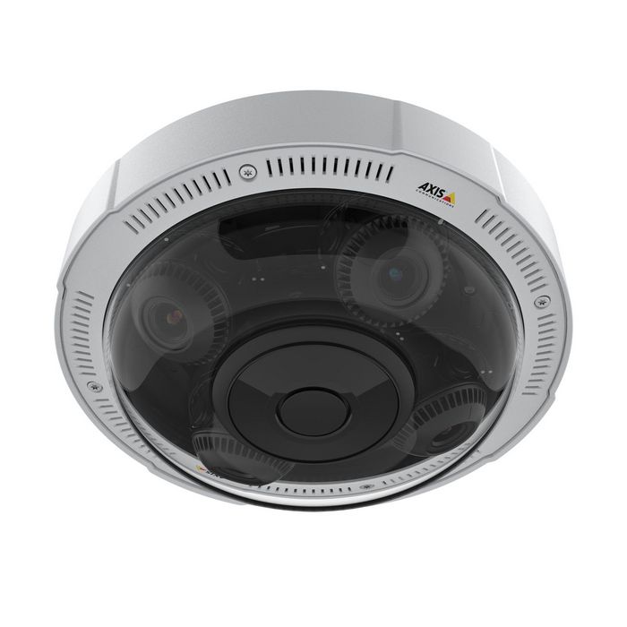 Axis P3727-PLE Panoramic Camera offers 4x2 MP with 360° IR coverage. It lets you easily cover four different areas with a single camera, around the clock and even in challenging lighting. You’ll be able to count on both high-quality overviews and detailed coverage thanks to the brilliant design of this cost-effective solution. And, AXIS Object Analytics on one channel, allowing you to detect and classify humans and vehicles, all tailored to your specific needs. - W126276298