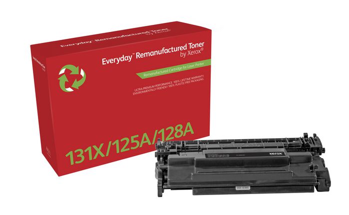 Xerox Ay Remanufactured Everyday Black Remanufactured Toner By Xerox Replaces Hp 131X (Cf210X), High Capacity - W128260444