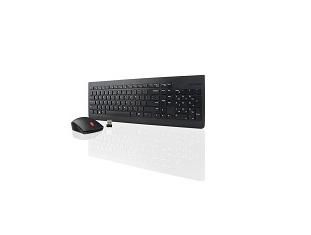 Lenovo Keyboard Mouse Included Rf Wireless Qwerty Dutch Black - W128346527