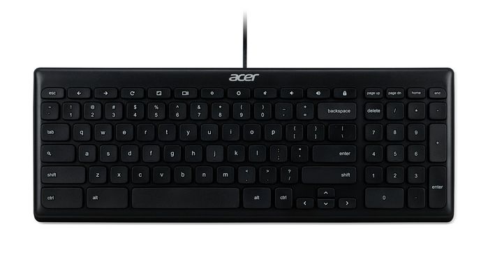 Acer Keyboard Usb Qwerty Us International Black - W128347094