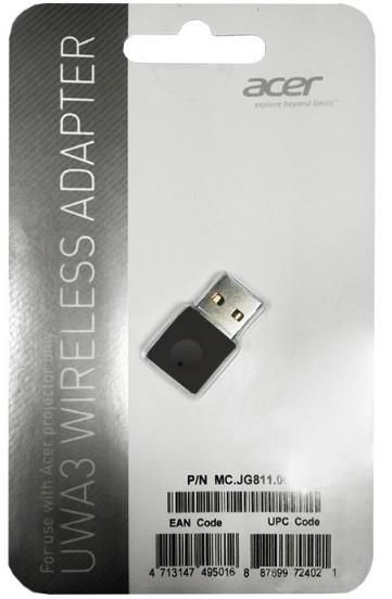 Acer Uwa3 Usb Wi-Fi Usb Wi-Fi Adapter - W128347573